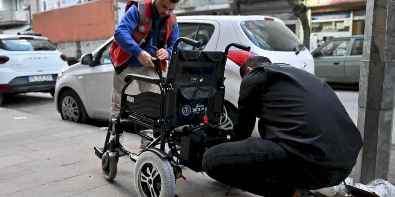 Manisa Büyükşehir’den engelli bireylere medikal destek