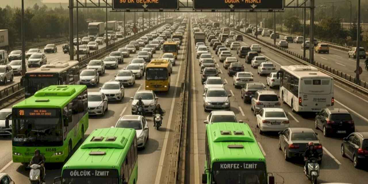 Kocaeli'de araç sayısı nüfusu solladı!