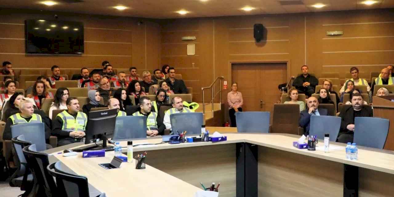 Kocaeli Büyükşehir’de öncelik iş sağlığı ve güvenliği
