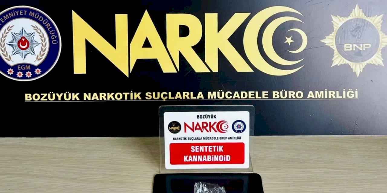 Bilecik Pazaryeri'nde narko operasyon