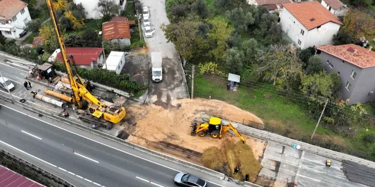 Kocaeli'de Gölcük Ulaşlı'nın kritik noktasında düğüm çözülüyor