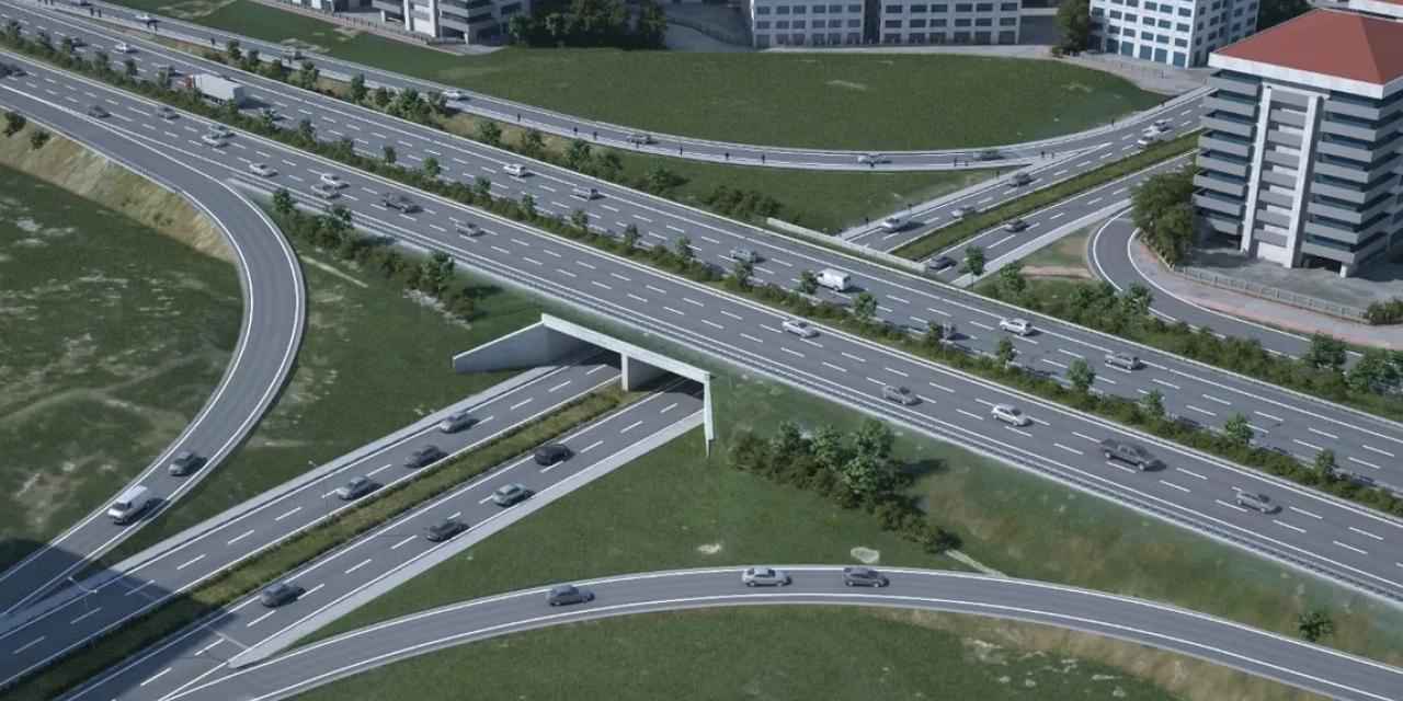 Gaziantep'te Abdülhamit Han Köprülü Kavşağı Mart’ta hizmete açılıyor