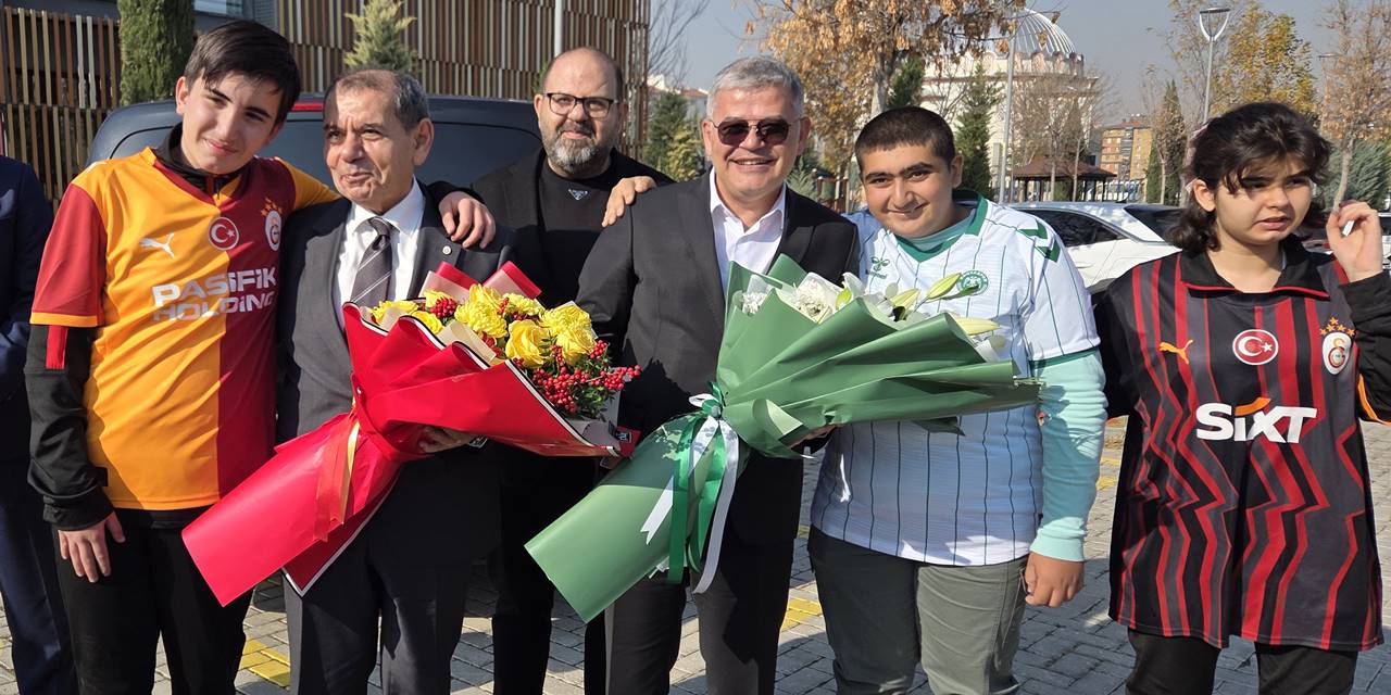 Galatasaray Başkanı Dursun Özbek'e otizmli çocuklardan sevgi seli!