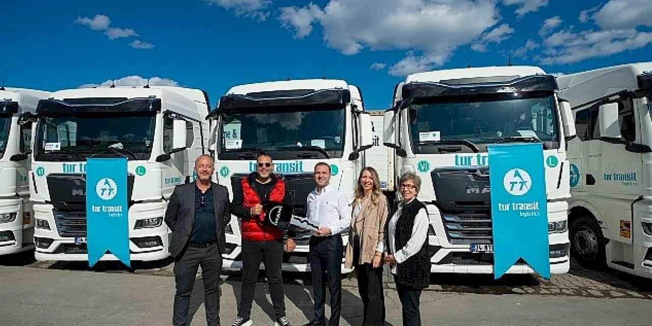 Tur Transit Lojistik, 45. yılını yeni MAN araç yatırımıyla taçlandırdı