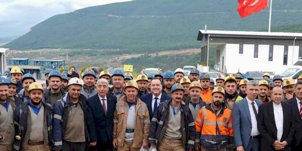 Madenciler Günü’nde Soma’da anlamlı ziyaret