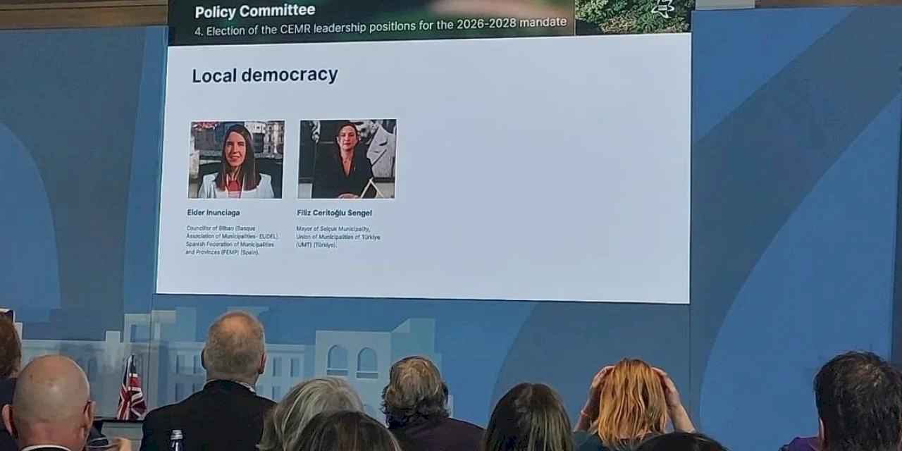 Başkan Sengel'e Avrupa'da büyük onur