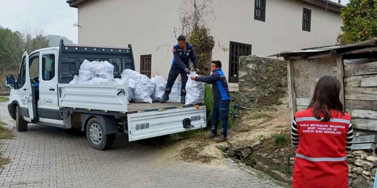 Muğla'dan yürek ısıtan destek