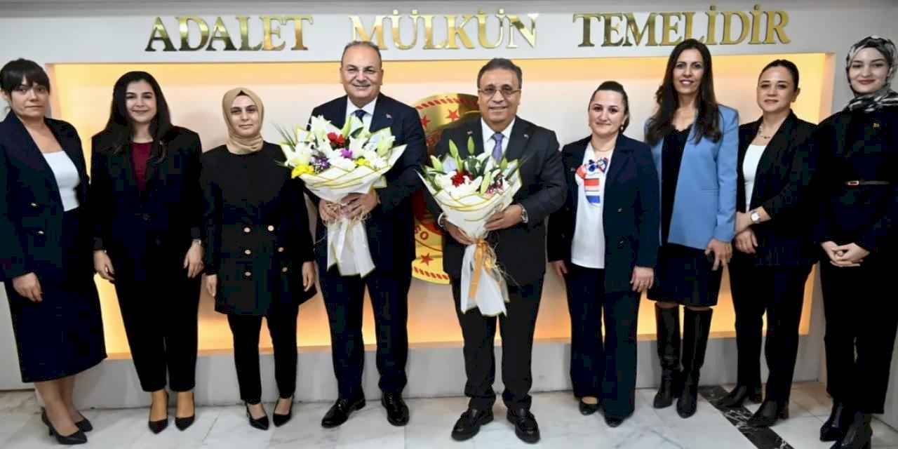 HSK heyetinden Osmaniye Adliyesi'ne üst düzey ziyaret