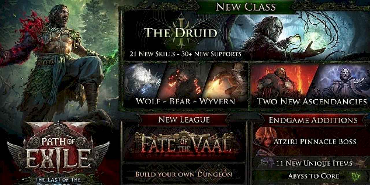 Path of Exile 2: The Last of the Druids ile 12 Aralık'ta içindeki vahşi ruhu serbest bırak!