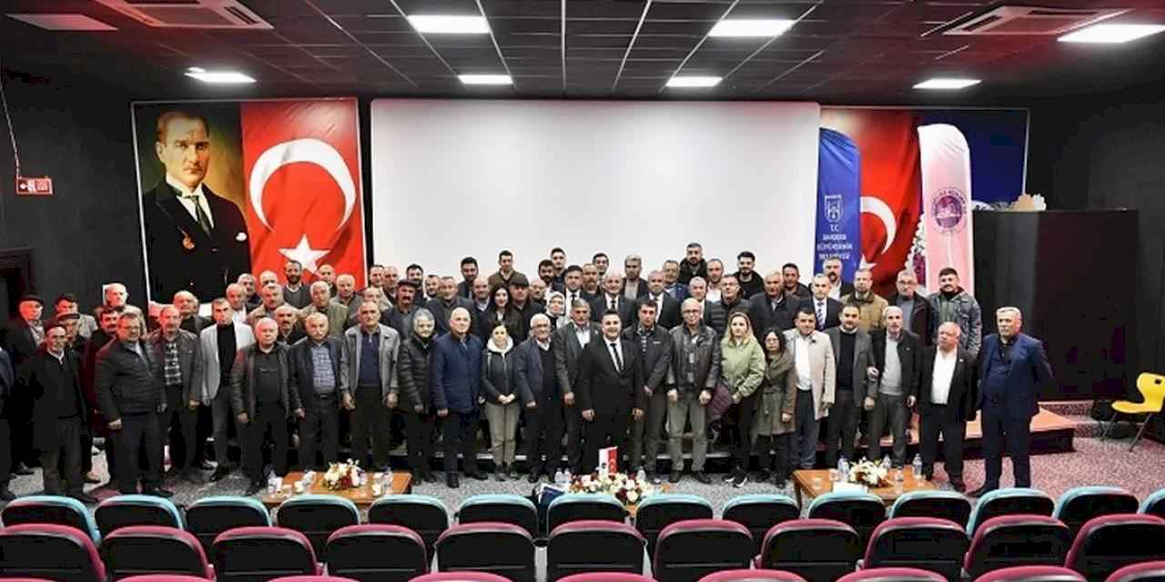 Ankara Büyükşehir'den Kalecik'te kırsal kalkınma toplantısı