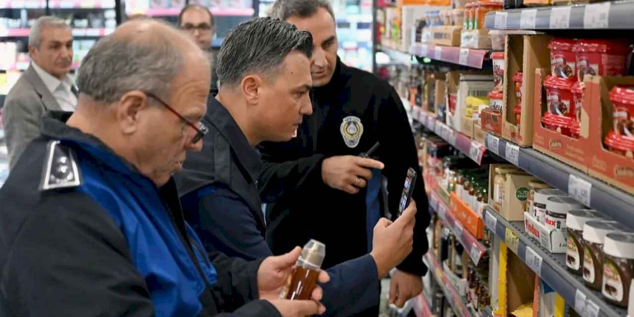 Marketlere zabıtadan sıkı denetim