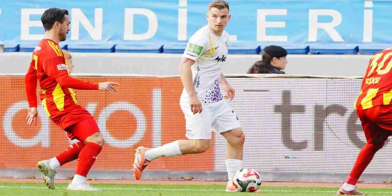 ikas Eyüpspor 1-1 Zecorner Kayserispor (Maç Sonucu)