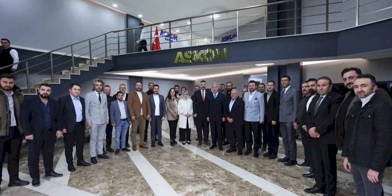 AK Parti protokolünden ASKON Kayseri'ye ziyaret