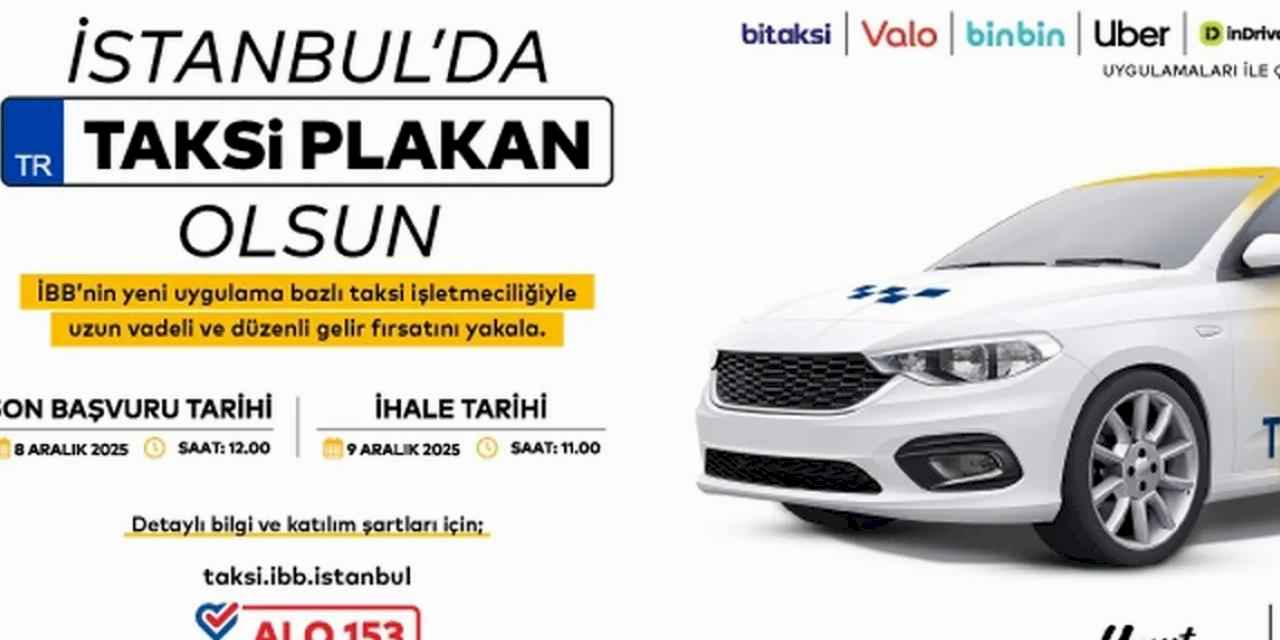 Uygulama Bazlı Taksi İçin Yeni İhale 9 Aralık’ta