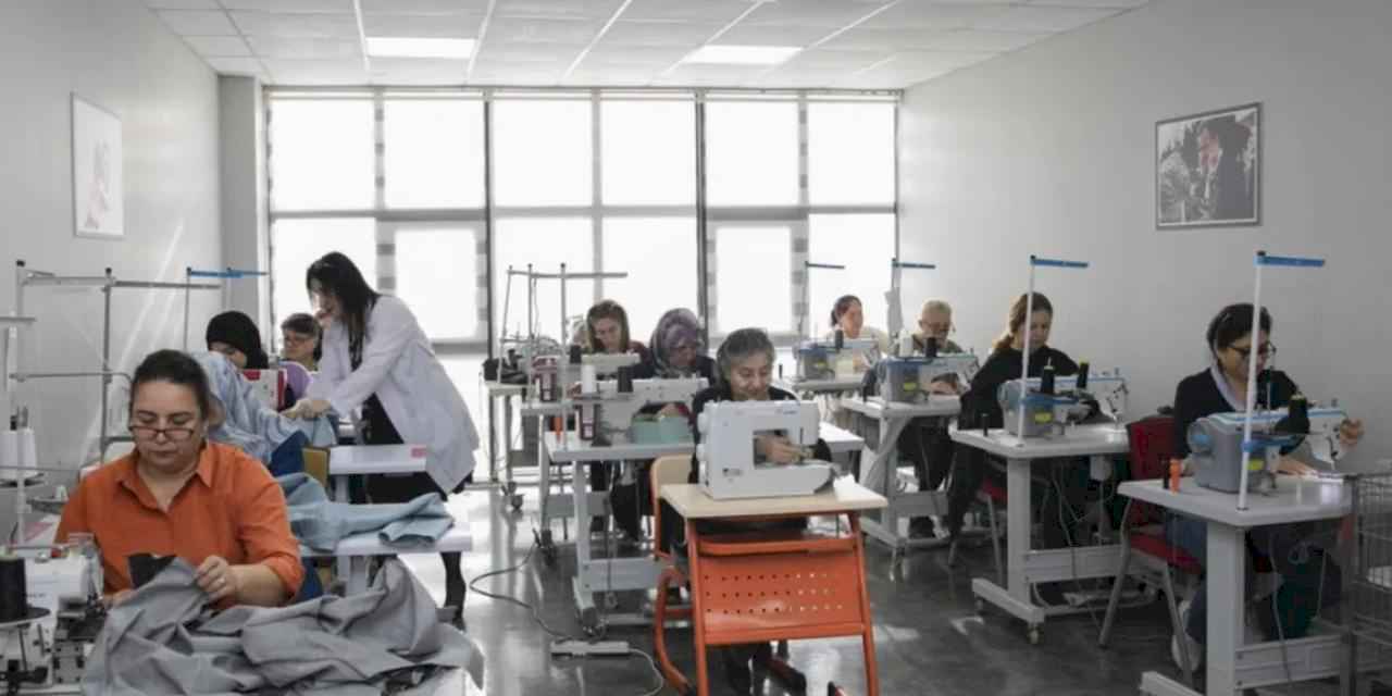 Mersin'de giyim üretim kurslarına yoğun ilgi