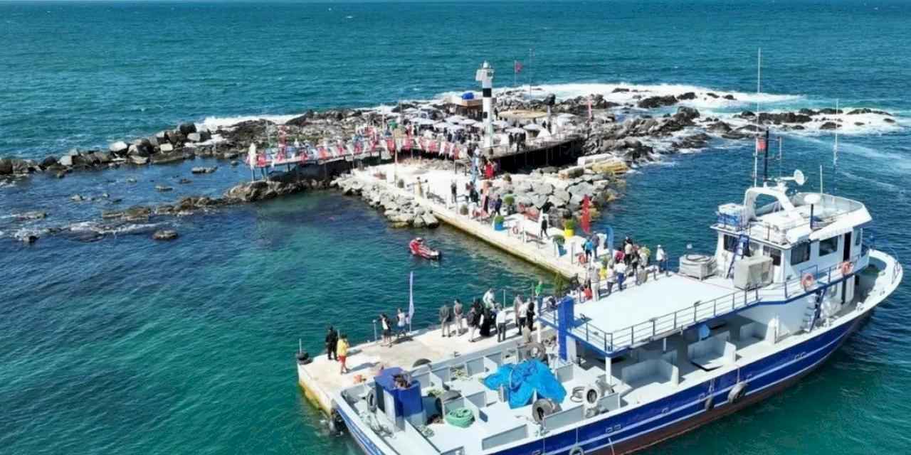 Ordu’da Fatsa Fener Adası’na yeni sosyal tesis