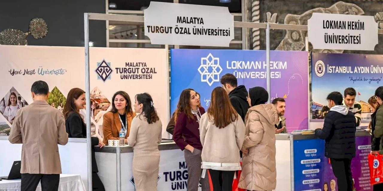 Malatya'da ‘Üniversite Bölüm Tanıtım Günleri’ne yoğun ilgi