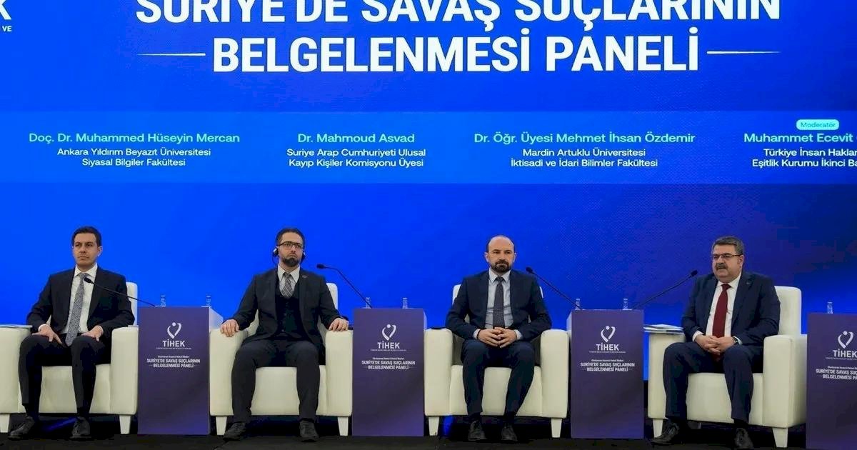 TİHEK'ten Suriye'deki insan hakları ihlallerine kapsamlı rapor