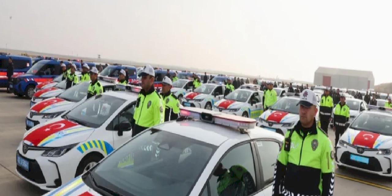 Adıyaman’da güvenlik gücü artıyor! 116 yeni araç hizmete alındı