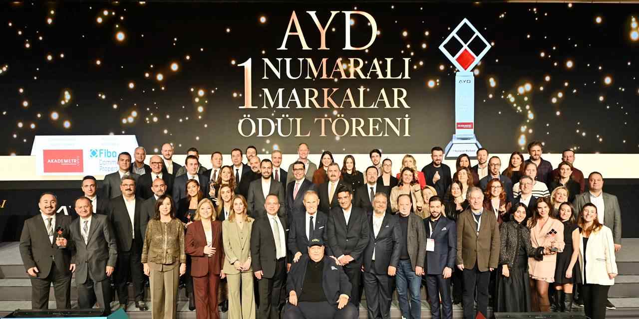 '1 Numaralı Markalar' ödülleri sahiplerini buldu