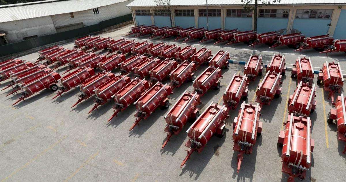 İzmir Büyükşehir'in kırsaldaki tankerleri ormanları kurtarıyor