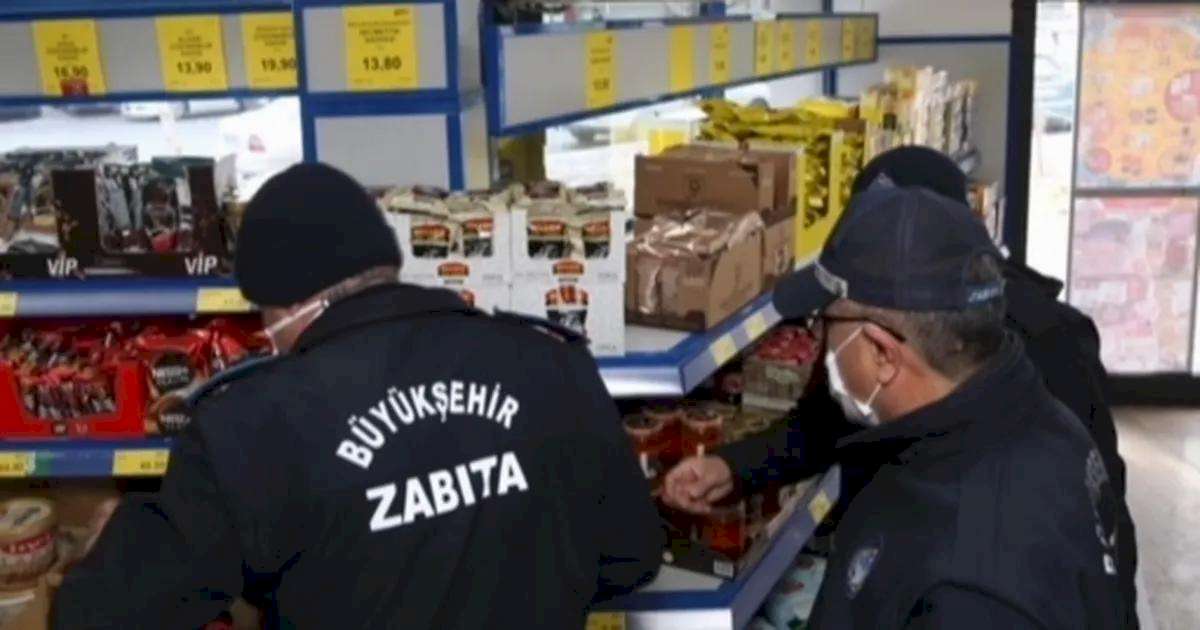 Kayseri zabıtasından sıkı denetim