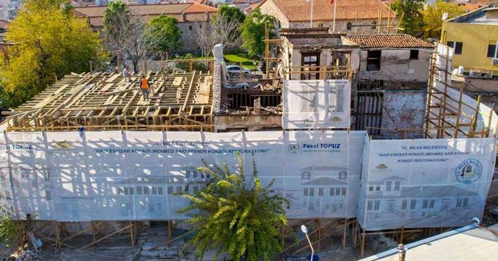 Mehmet Said Efendi Konağı yeniden hayat buluyor
