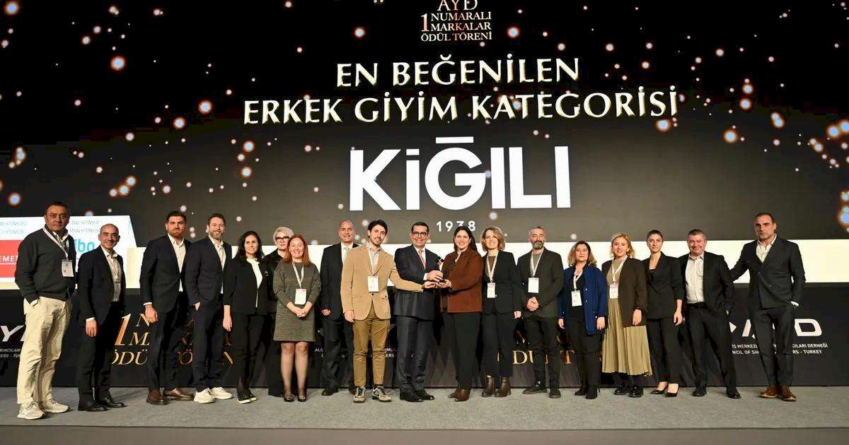 Kiğılı, 12. Kez “En Beğenilen Erkek Giyim Markası” Seçildi