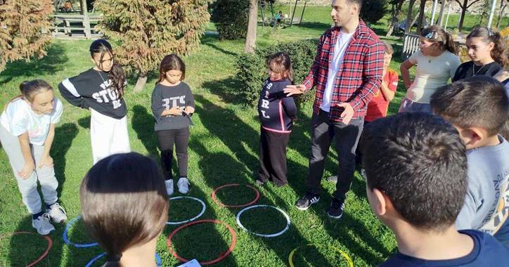 Sinop Ayancık'ta ortaokul oğrencilerine oryantiring etkinlik