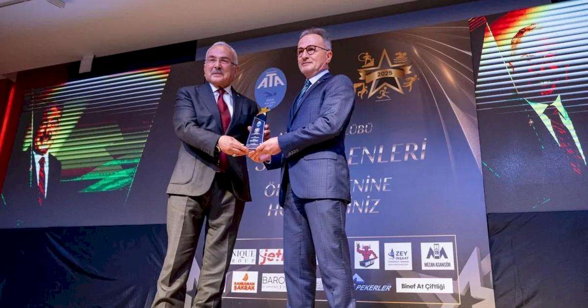 Ordu'da Başkan Güler’e “Spora ve Sporcuya Destek” ödülü