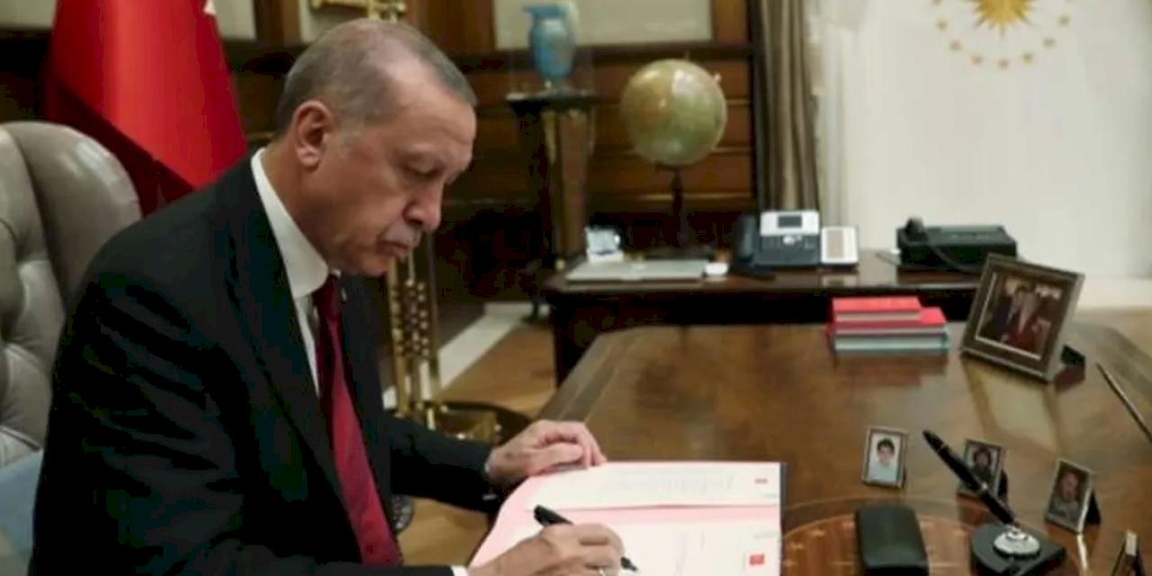 Cumhurbaşkanı Erdoğan'dan 9 üniversiteye yeni rektör