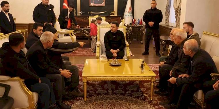 Nevşehirliler makamında Başkan Arı'yla buluştu