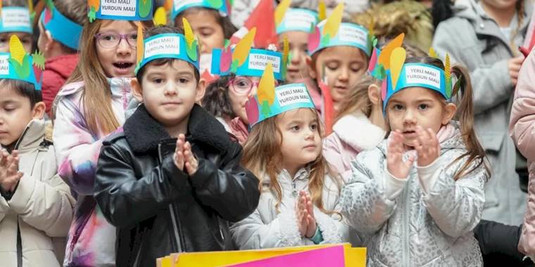 Manisa’da çocuklara yerli malı bilinci aşılandı