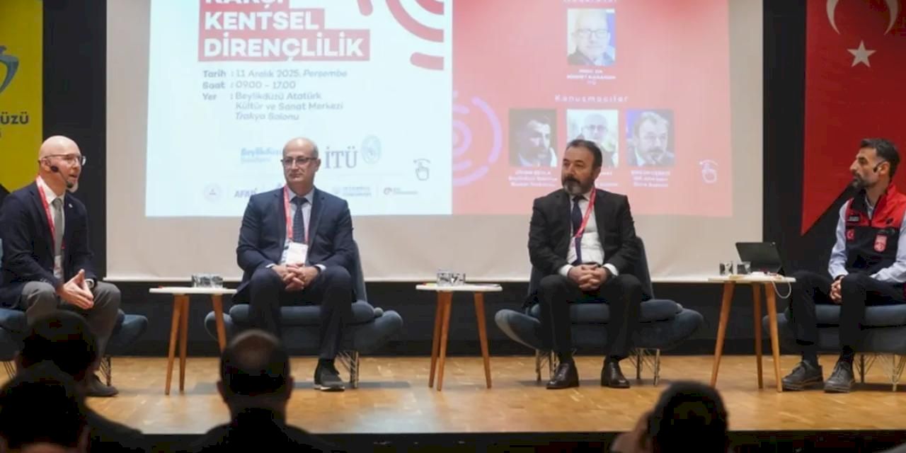 İstanbul Beylikdüzü’nde 'Afetlere Karşı Kentsel Dirençlilik Çalıştayı'