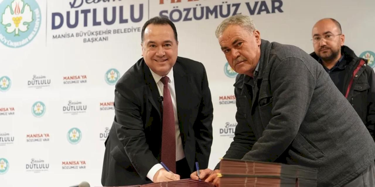 Manisa'dan üreticiye 57 milyon TL'lik destek... 2026’da damla sulama desteği geliyor