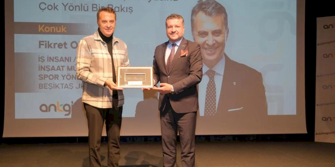 ANTGİAD'ın Konuğu Fikret Orman Oldu