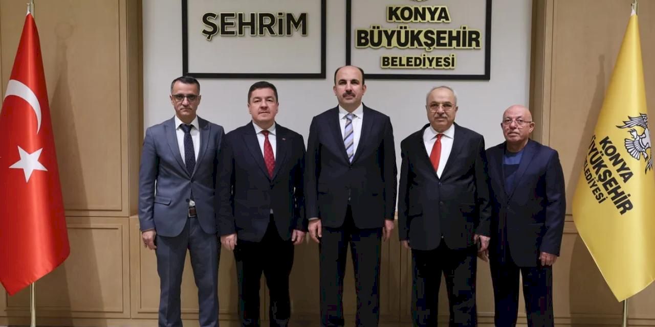 Başkan Altay uluslararası heyetleri ağırlıyor