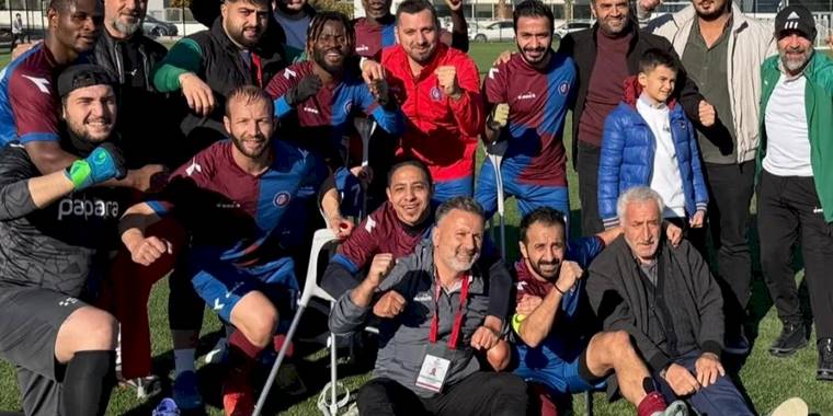 Trabzon Ampute Takımı zirve yürüyüşünde