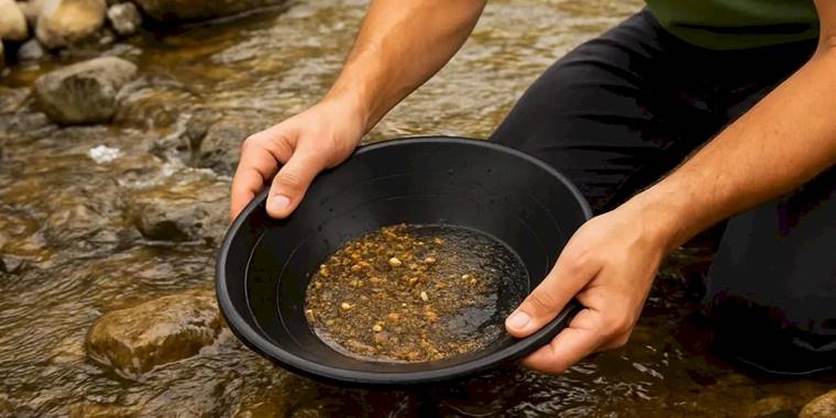 Kırıntı Madencilik Nedir? Derelerde Altın Arama ve Yeni Trend (2025 Rehberi)