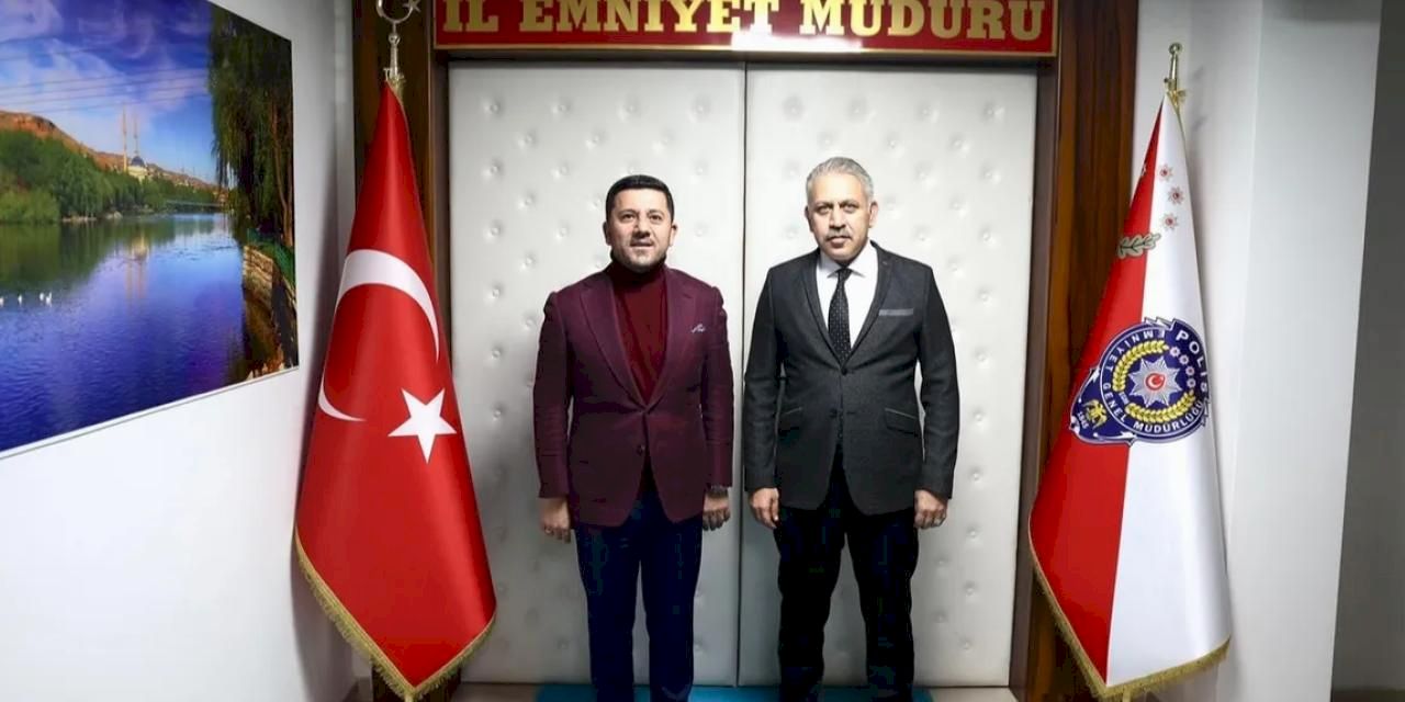Rasim Arı'dan Nevşehir Emniyet Müdürü Karaman'a ziyaret