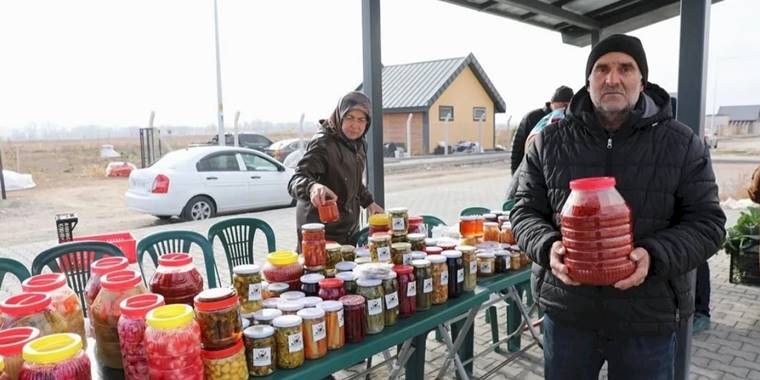 Kayseri Kocasinan'da son hasat yapıldı