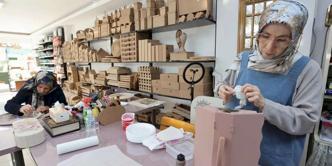 Kocaeli’nde kursiyerlikten patronluğa