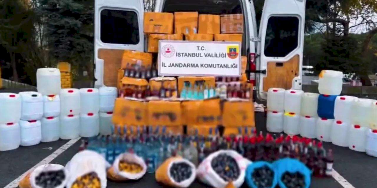 17 ilde on binlerce litre sahte alkol ele geçirildi!