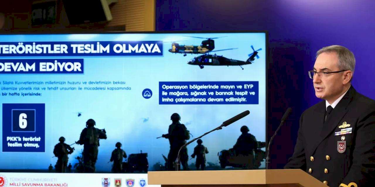 Son bir haftada 6 terörist teslim oldu... Hudutlarda 192 şahıs yakalandı!