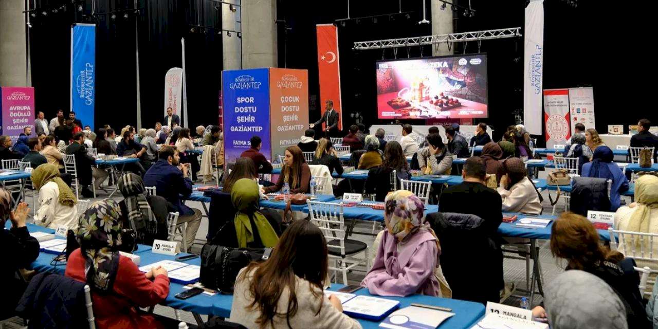 Gaziantep'te öğretmenlere akıl ve zeka oyunları eğitimi