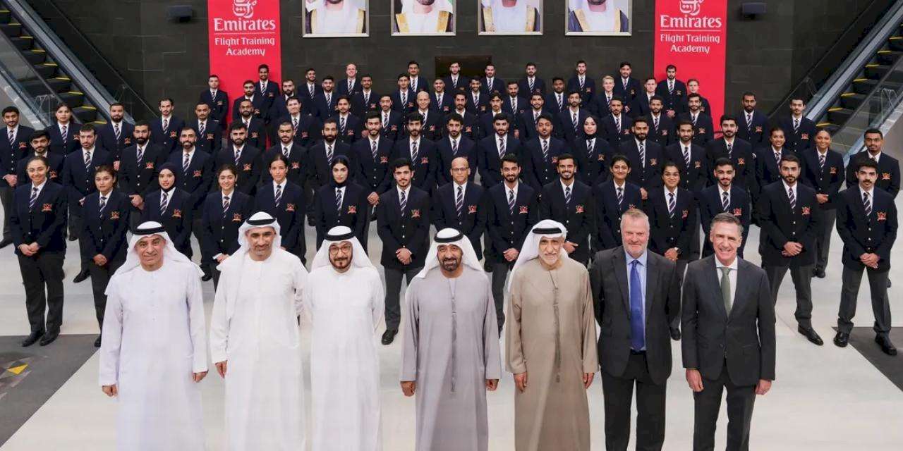 Emirates Uçuş Eğitim Akademisi’nin Mezuniyet Töreninde 77 Pilot Havacılık Sektörüne Katıldı 