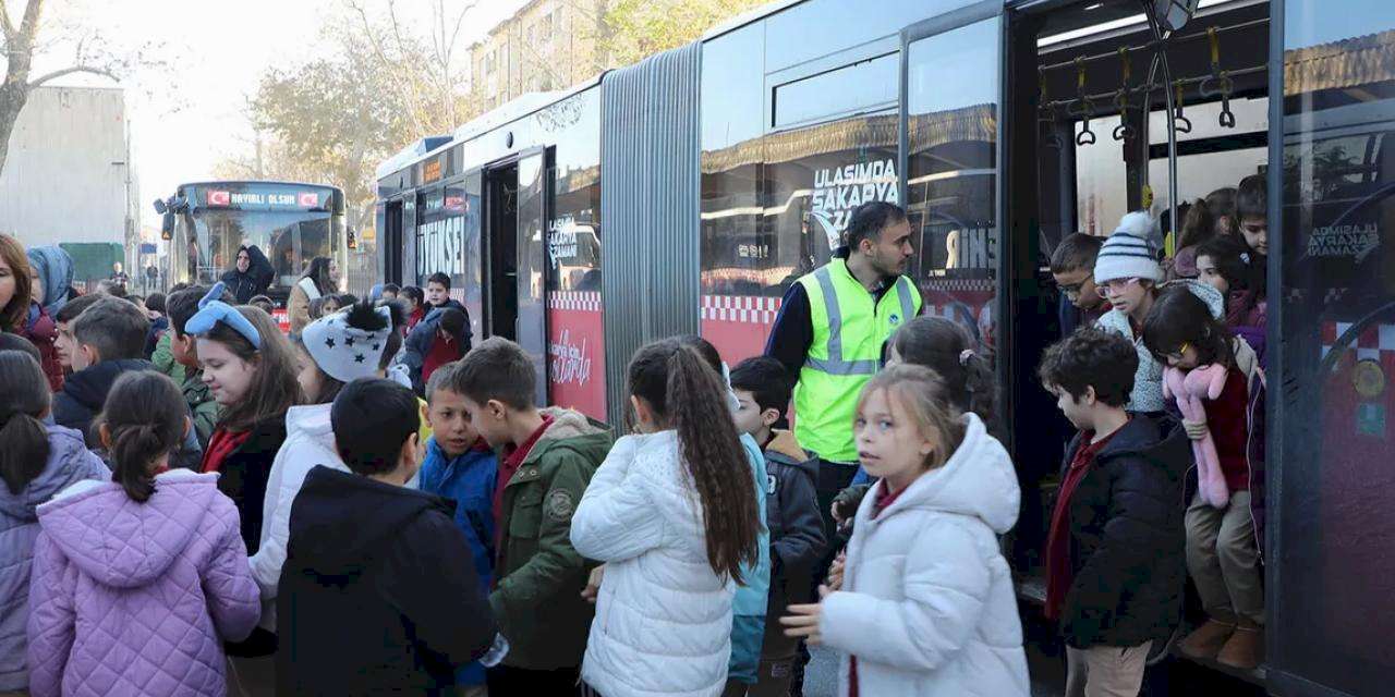 Sakaryalı çocuklardan yerinde inceleme