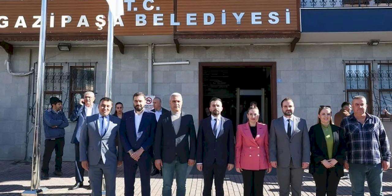 Antalya Büyükşehir Başkan Vekili Büşra Özdemir Gazipaşa’da