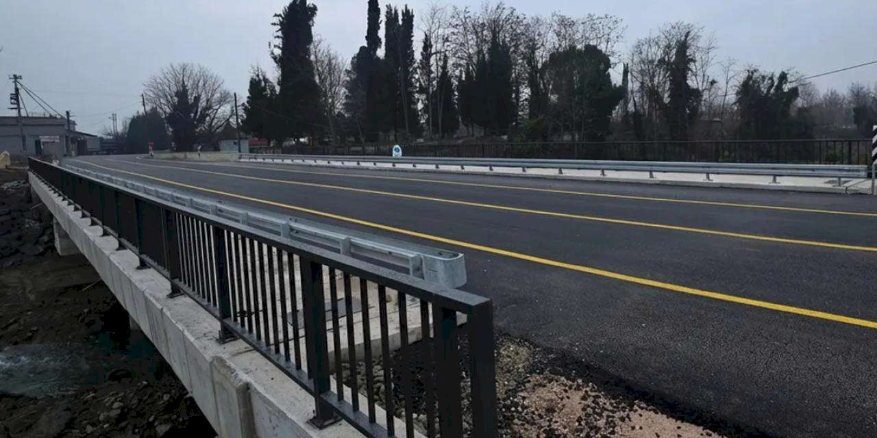 Sakarya Akyazı'da 20 mahalleyi bağlayan nokta afetlere karşı daha güçlü