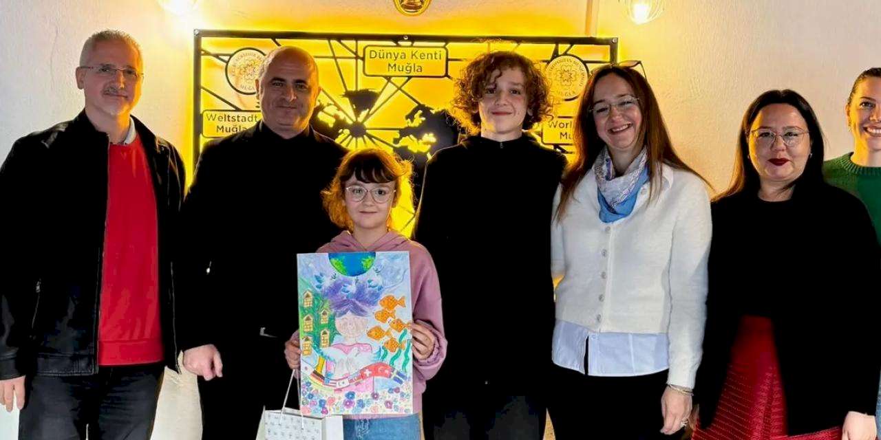Muğlalı Elif Kayra Taşkaya’dan uluslararası resim yarışmasında büyük başarı